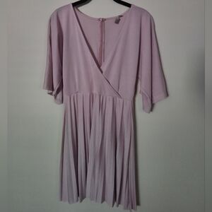 ASOS Blush Pink Wrap Dress Size 6